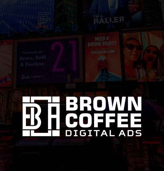 Brown Coffee Digital Ads